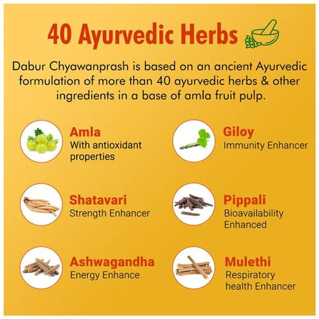 Dabur Chyawanprash - 3X Immunity 1.5 Kg view 4