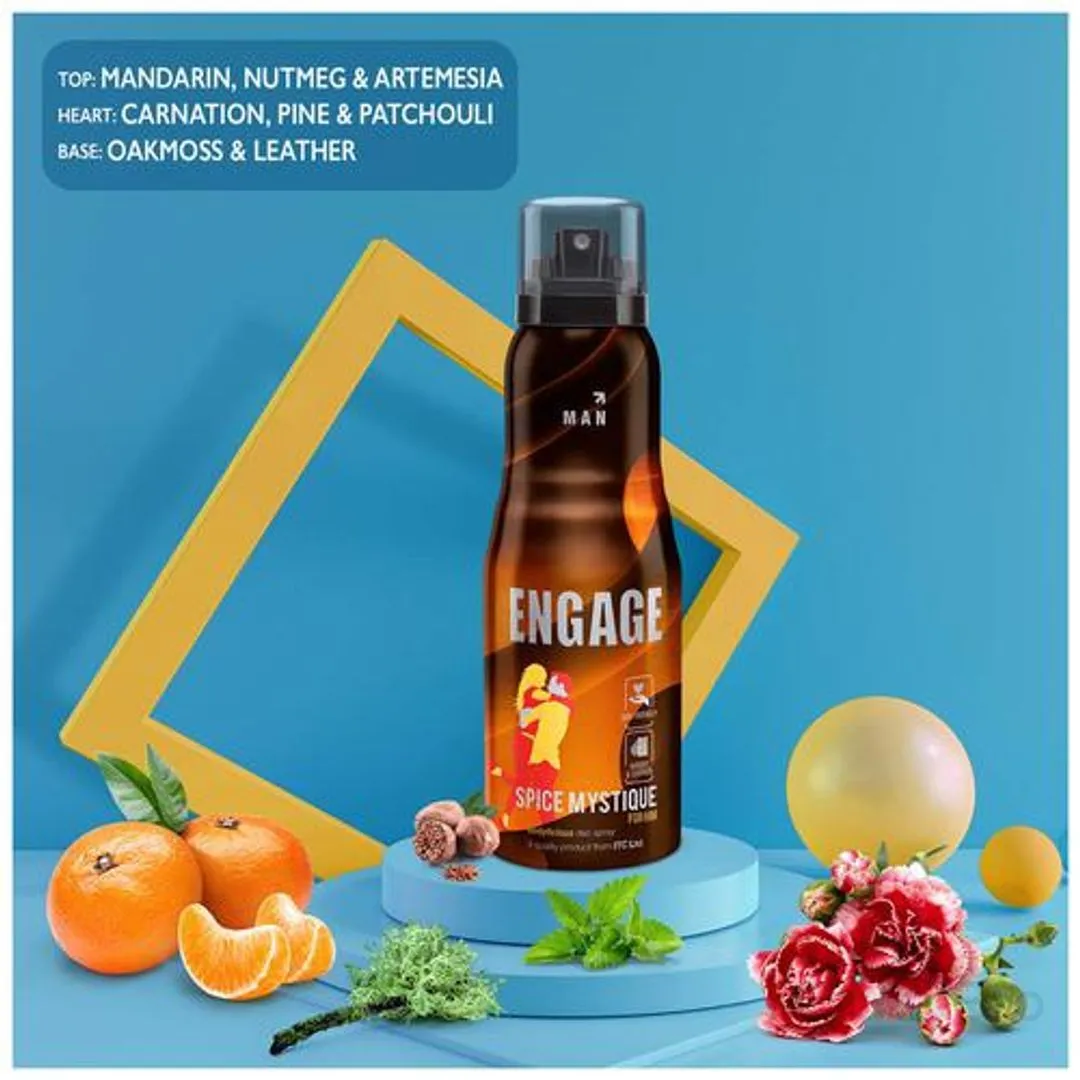 Engage Deodorant For Men - Spice Mystique 150 ml view 2