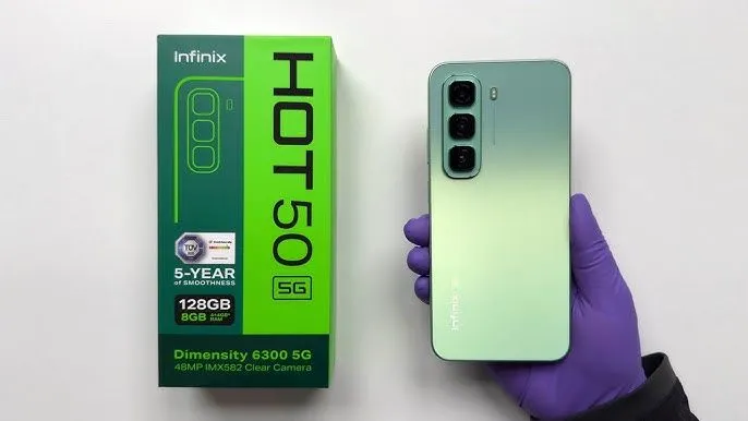 Infinix Hot 50  8/128 view 2