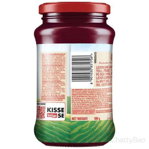 Kissan Mixed Fruit Jam 500 g view 2