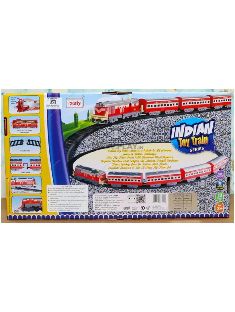 Centy Passenger Toy Train view 5