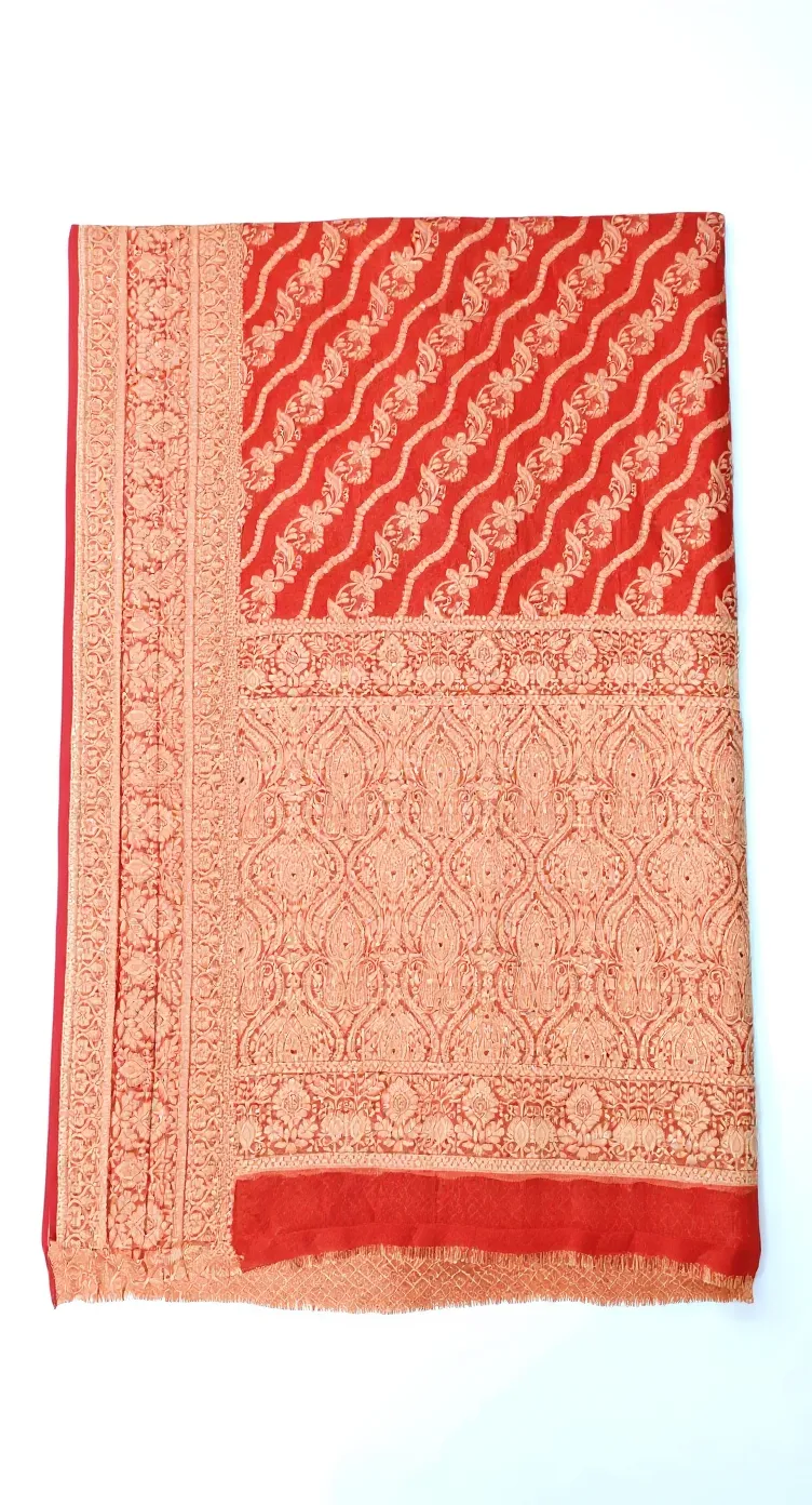 Embroidered Saree view 2
