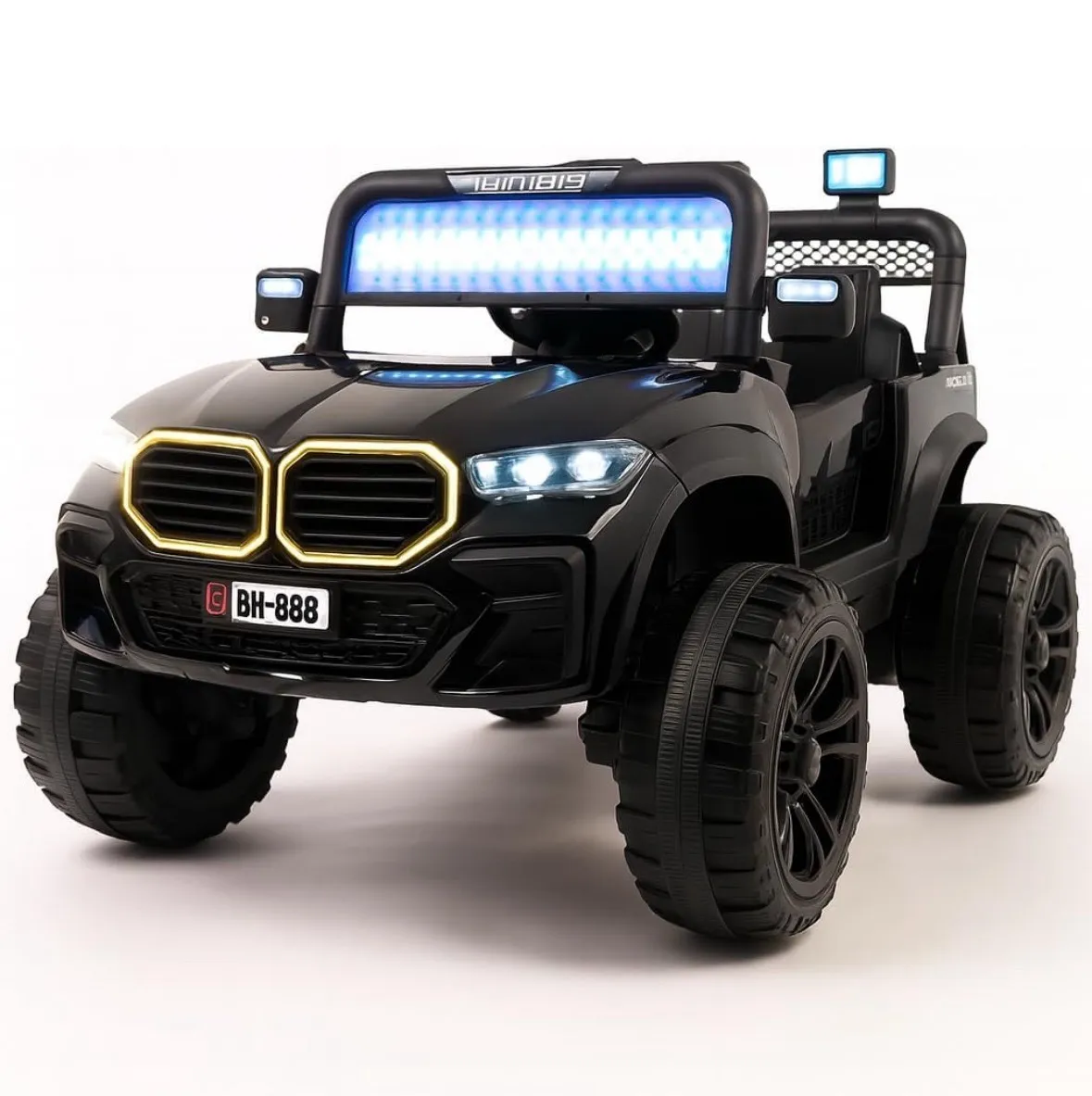 Ride-On Jeep Black For Kids view 5
