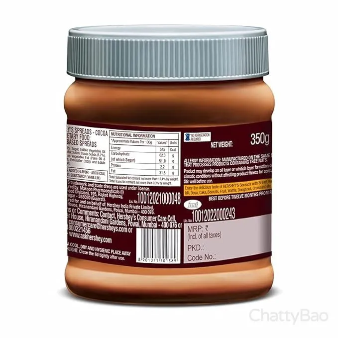Hersheys Cocoa Spread 350 g view 2