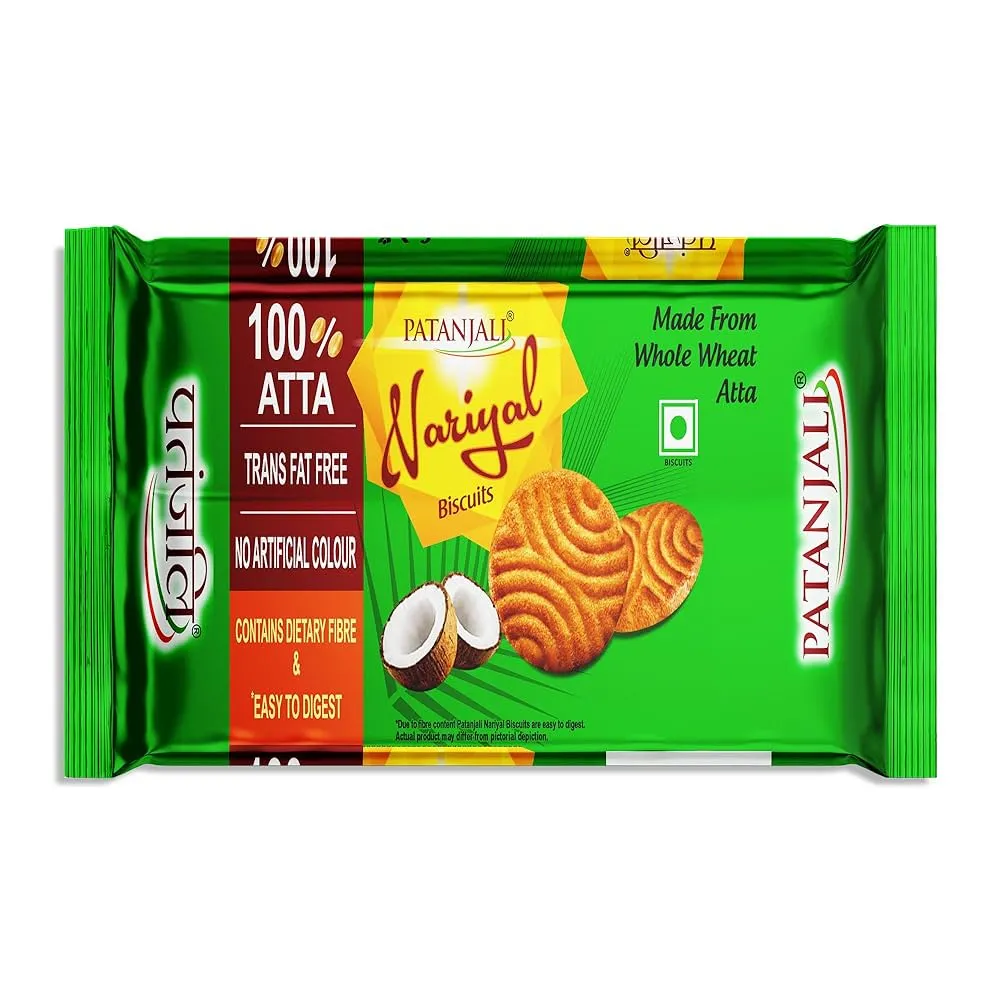 Patanjali Nariyal Biscuits 225g