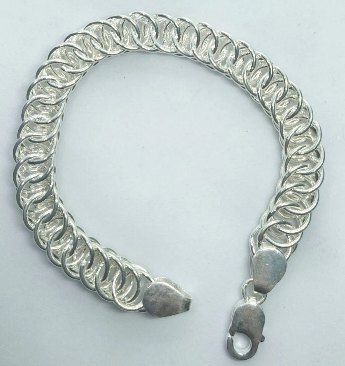 Silver Chain Bracelet (AVBR-19) view 3