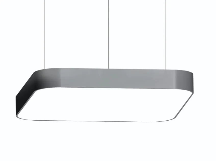Modern Suspended LED Light Fixture view 2
