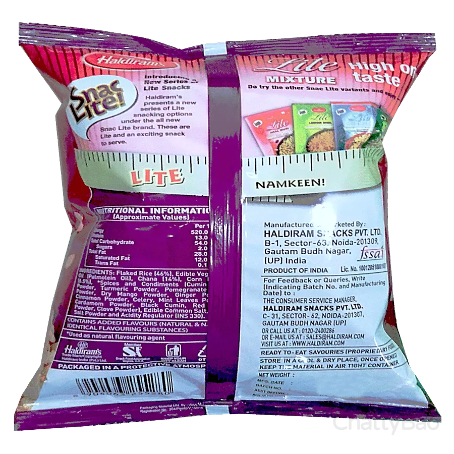 Haldirams Namkeen - Lite Mixture 150 g view 2