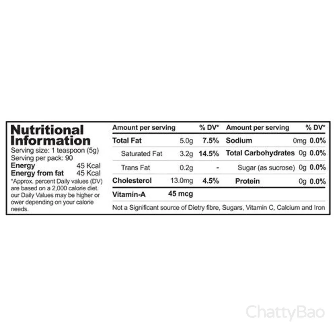 Gowardhan Pure Cow Ghee Jar 500 ml view 3