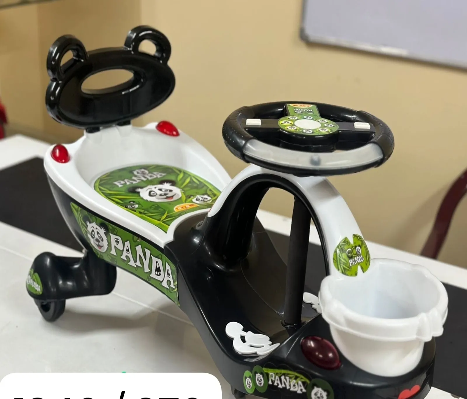 Panda Ride-On Car view 2