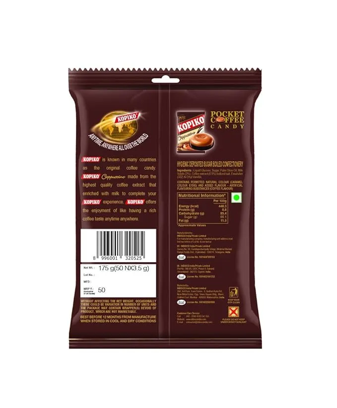 Kopiko Cappuccino Coffee Candy 175 g view 2