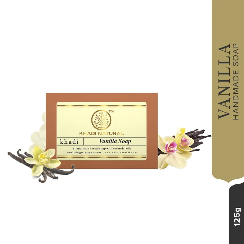 Khadi Natural Vanilla Soap 125 g view 2