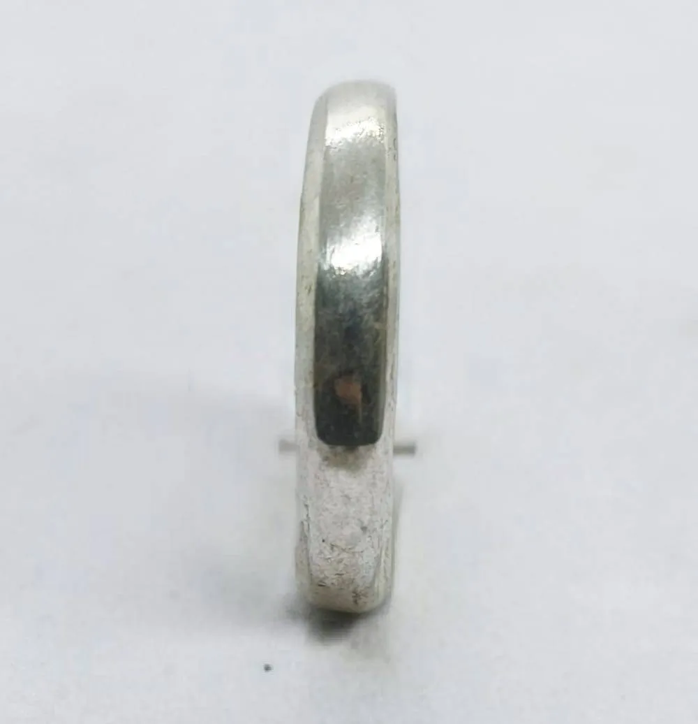 Archvins Textured Silver Band (AVSR-35) view 4
