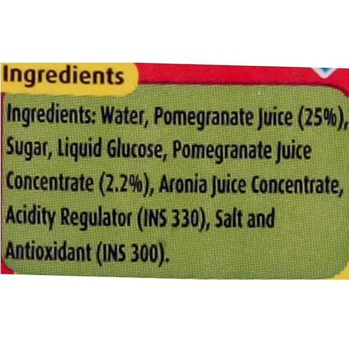 Real Pomegranate Fruit Power Juice 200 ml view 4