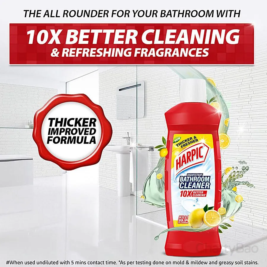 Harpic Bathroom Cleaner Lemon 500 ml view 3