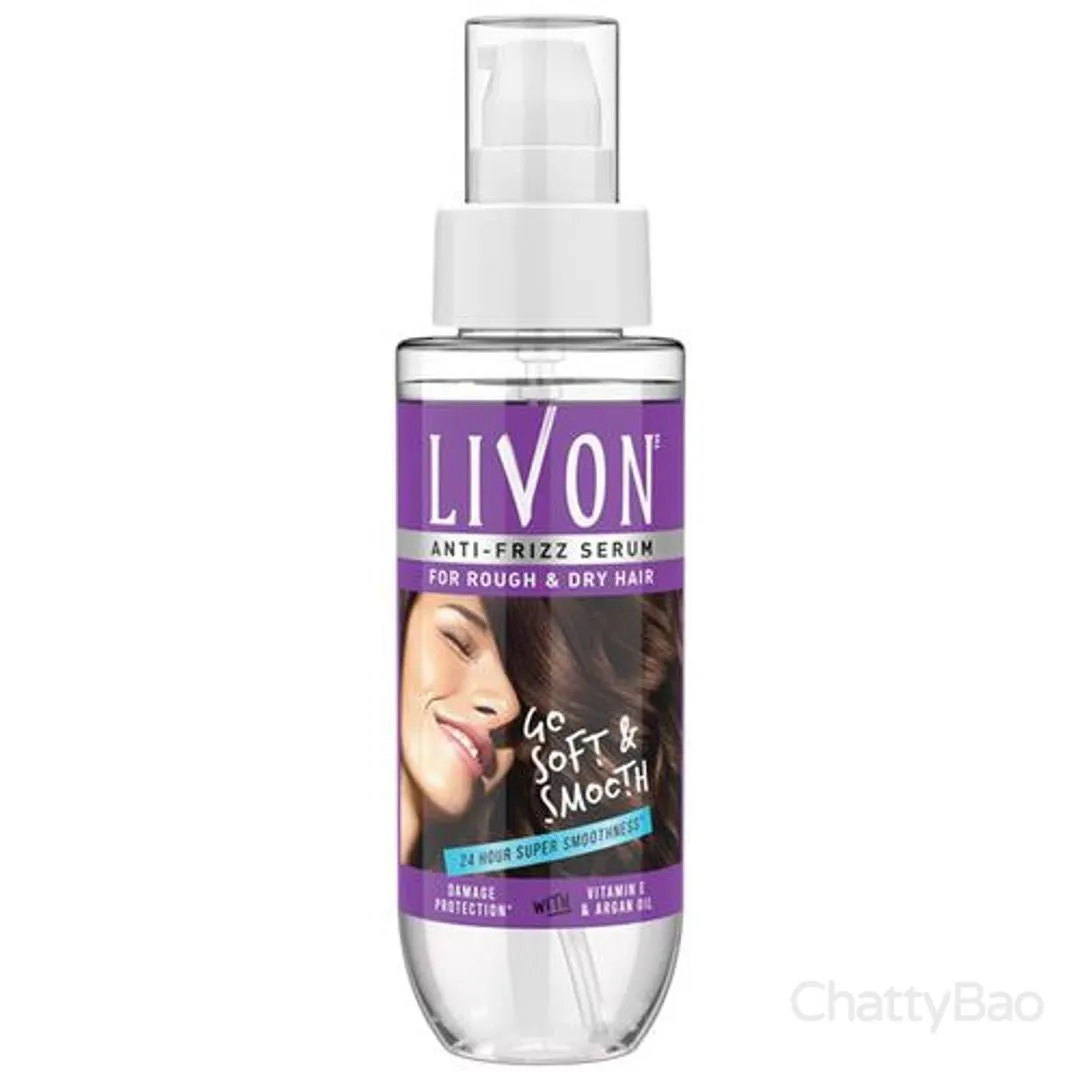 Livon Anti-Frizz Serum - For Rough & Dry Hair 50 ml view 2