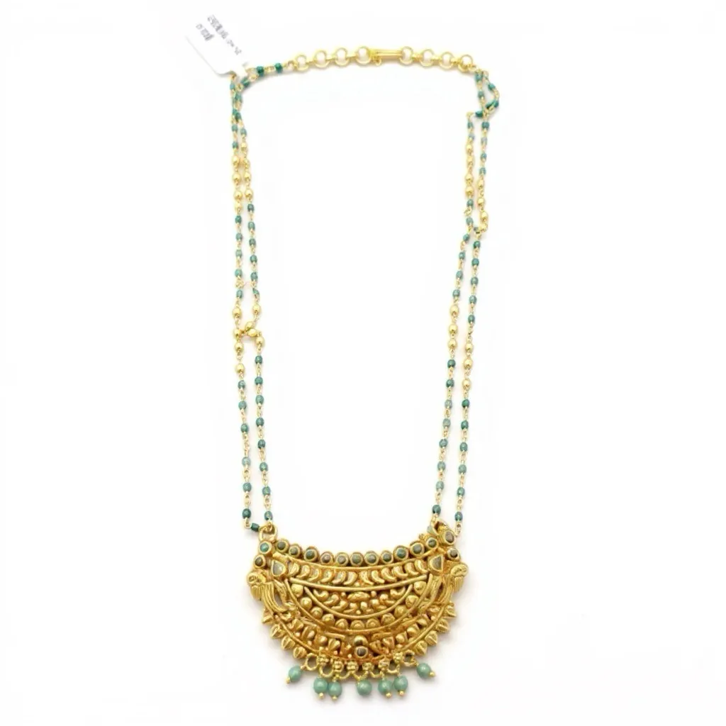 Traditional Temple Necklace view 2