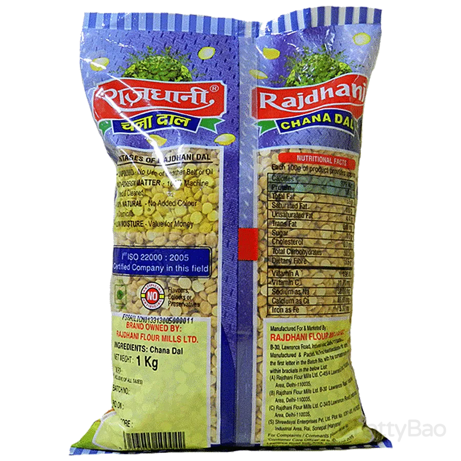 Rajdhani Chana Dal 1 Kg view 2