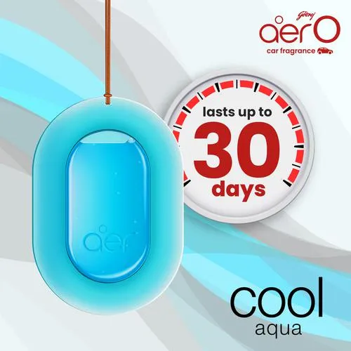 Godrej Aer O Car Air Freshener Cool Aqua 75 g view 3