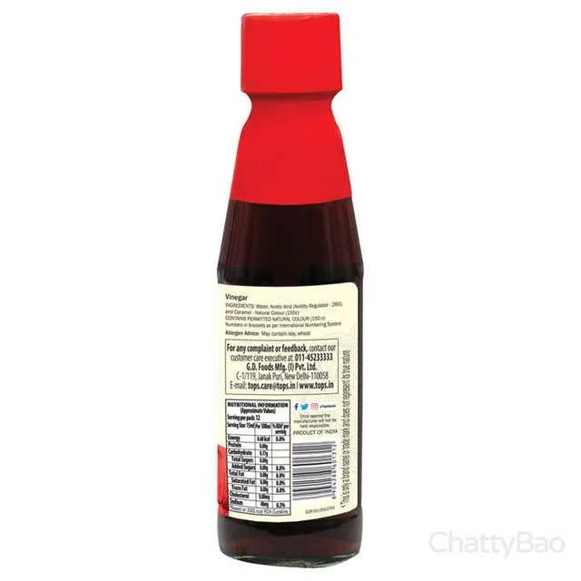 Tops Vinegar Brown 180 ml view 2