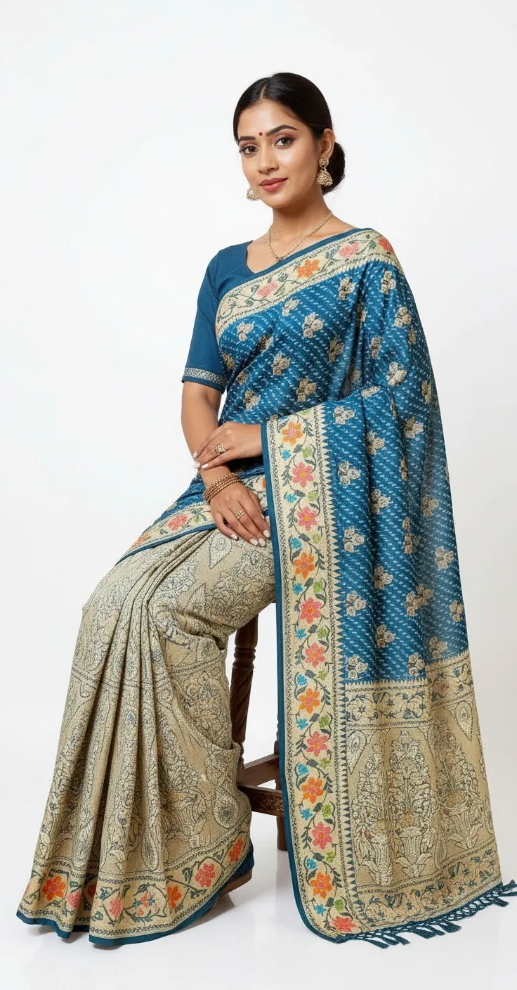 Designer Silk Saree view 6