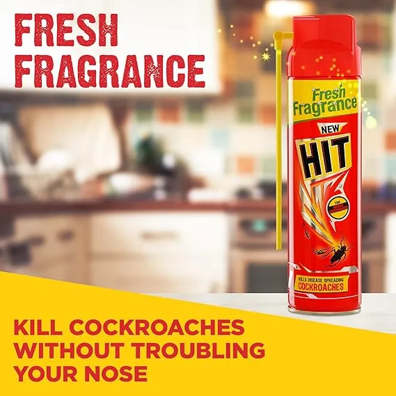 Hit Fresh Fragrance Crawling Insect Killer Spray 625 ml view 4