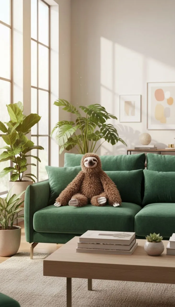 Plush Sloth Toy Wild Republic view 4