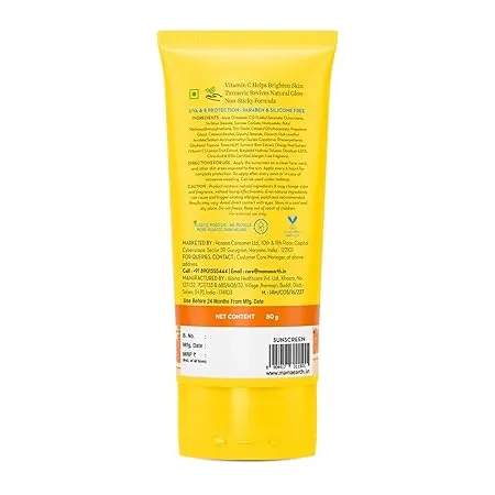 Mamaearth Vitamin C Daily Glow Sunscreen 80 g view 2