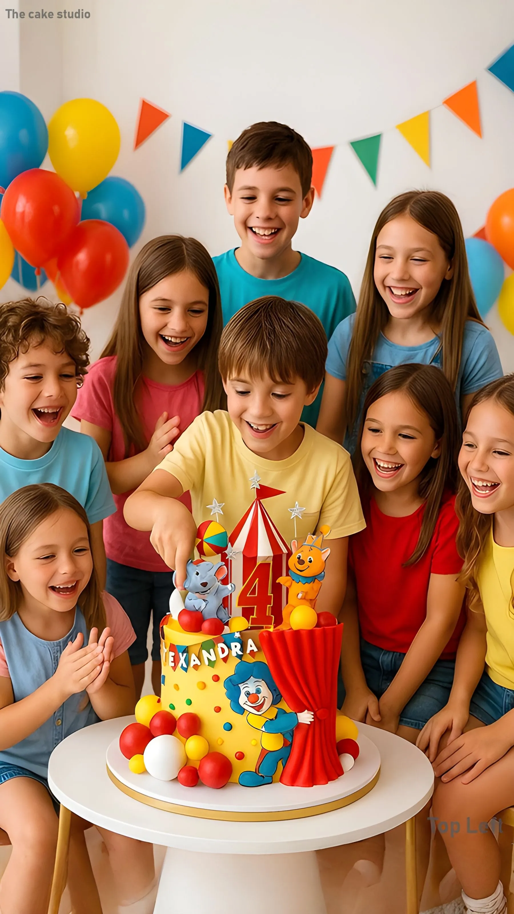 Circus Theme Cake