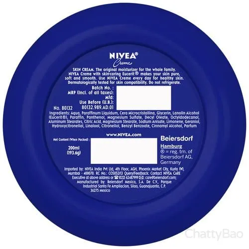 NIVEA Creme Multi-Purpose Moisturiser 200 ml view 2
