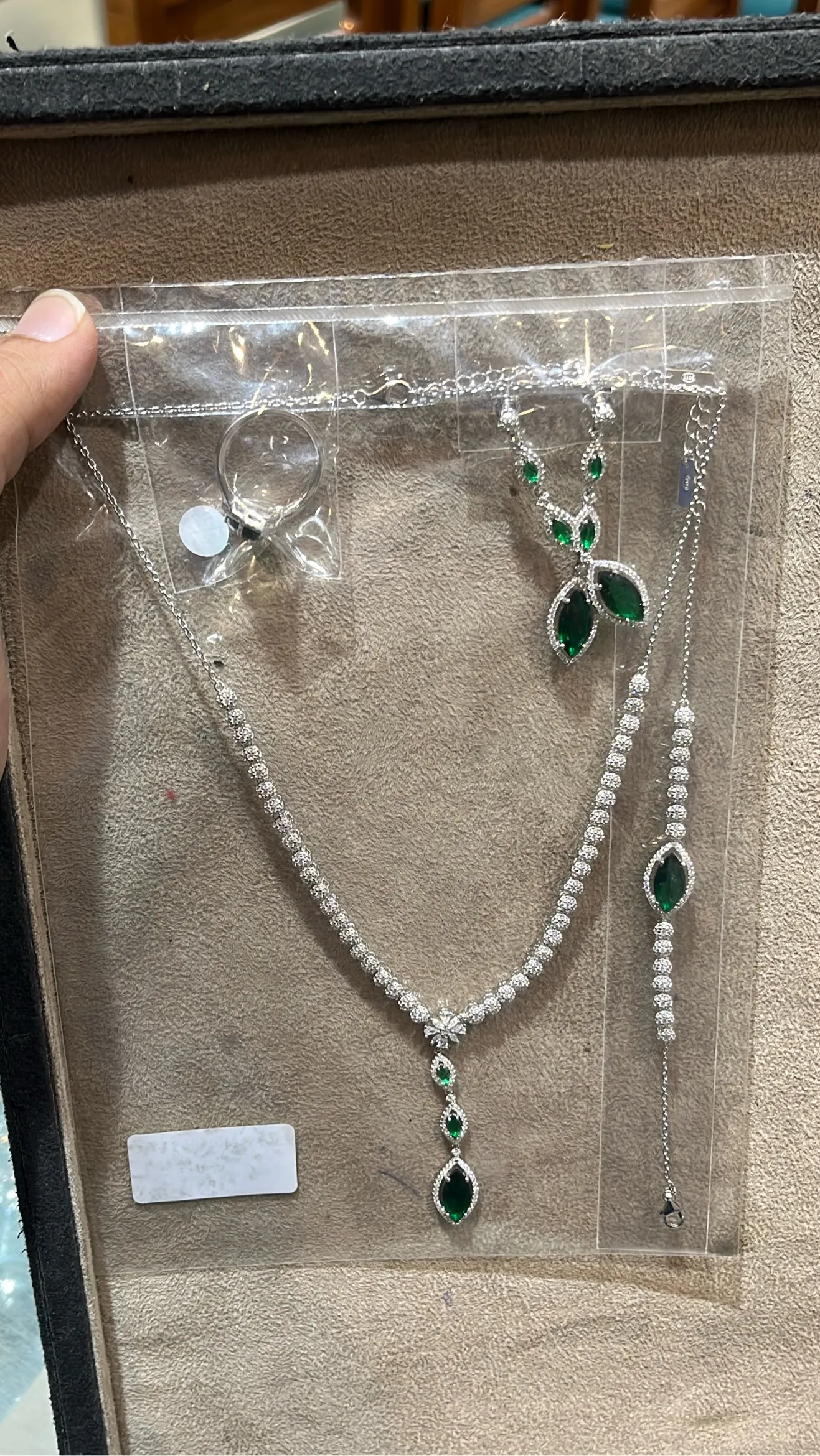 925 Silver Necklace Set view 3