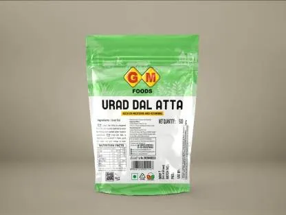 GM Foods Urad Dal Flour Atta 500 g view 2