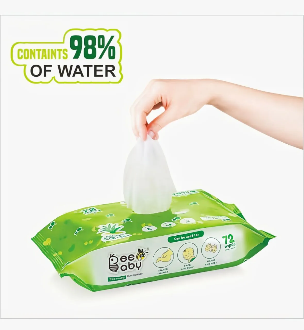 Bee Baby Fresh Baby Wet Wipes view 3