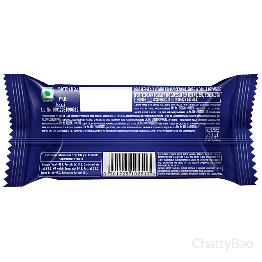 Sunfeast Mom's Magic - Fruit & Milk Cookies 51 g view 2