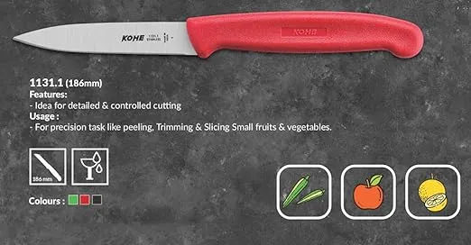 Kohe Paring Kitchen Knife 1131.1 view 2