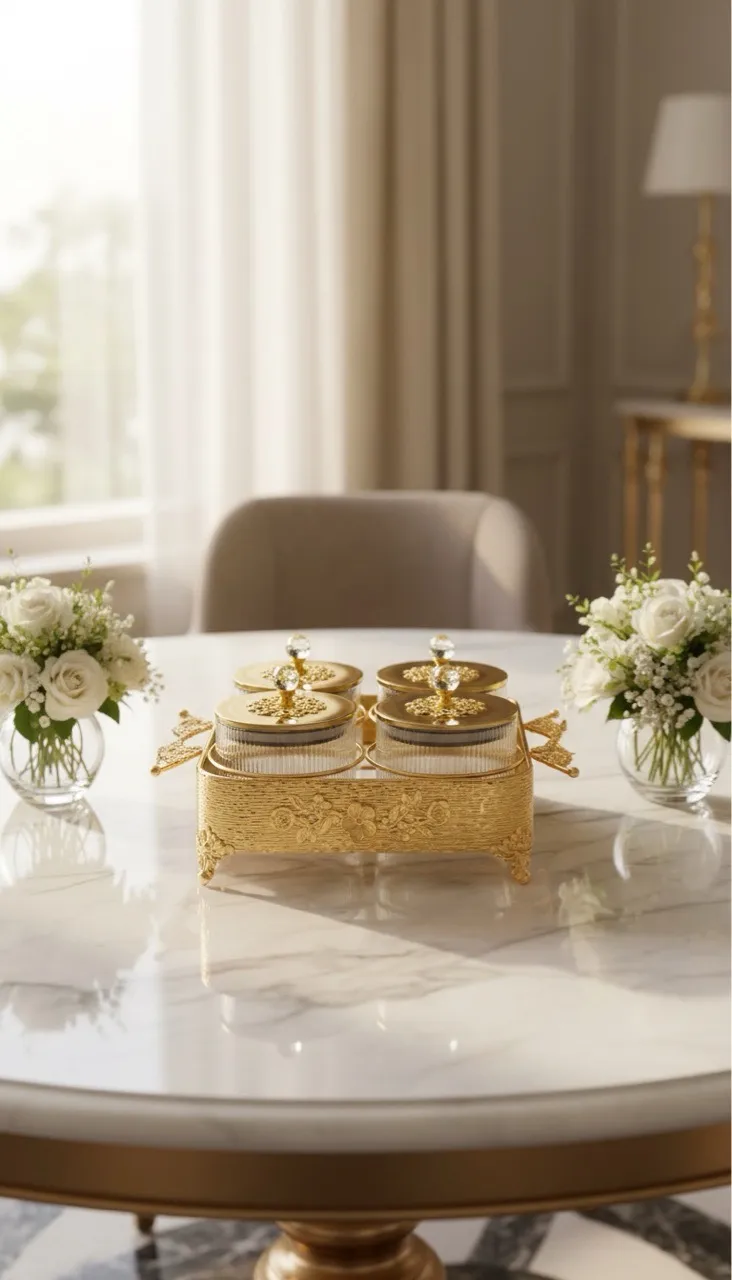 Decorative Glass Jar Set view 2