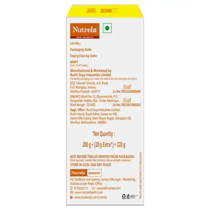 Nutrela Soya Granules 200 g view 4
