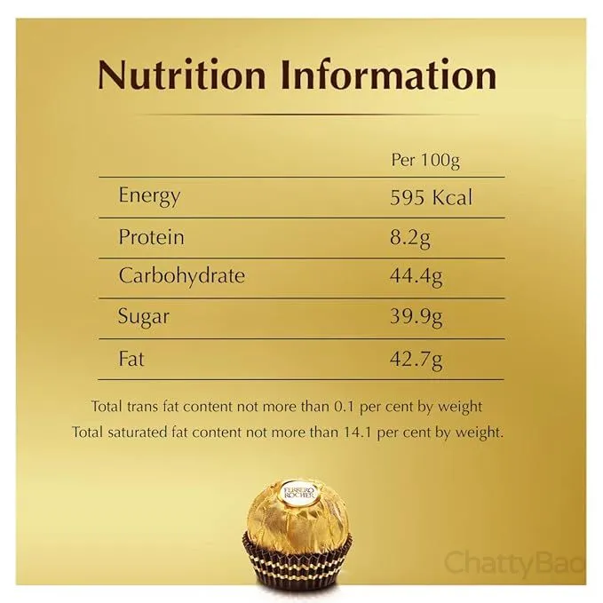 Ferrero Rocher Chocolate 200 g (Pack of 16) view 3