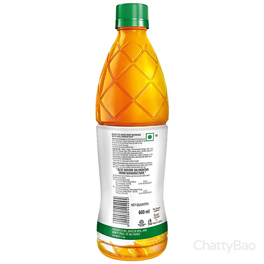 Slice Mango Drink 600 ml view 2
