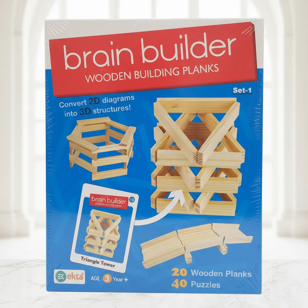 Brain Builder Wooden Building Planks