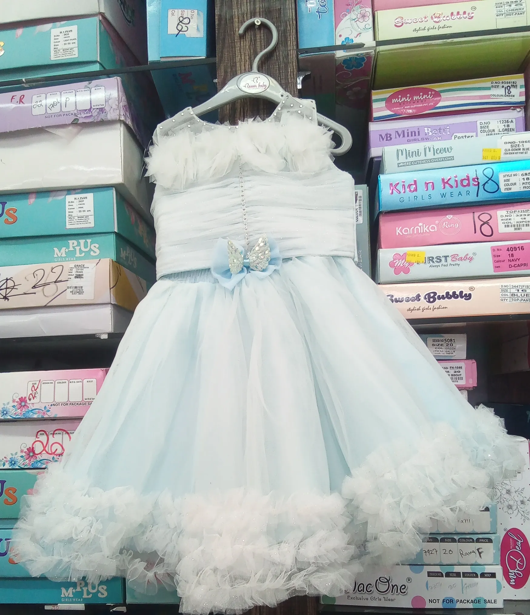 Girls Party Frock view 3