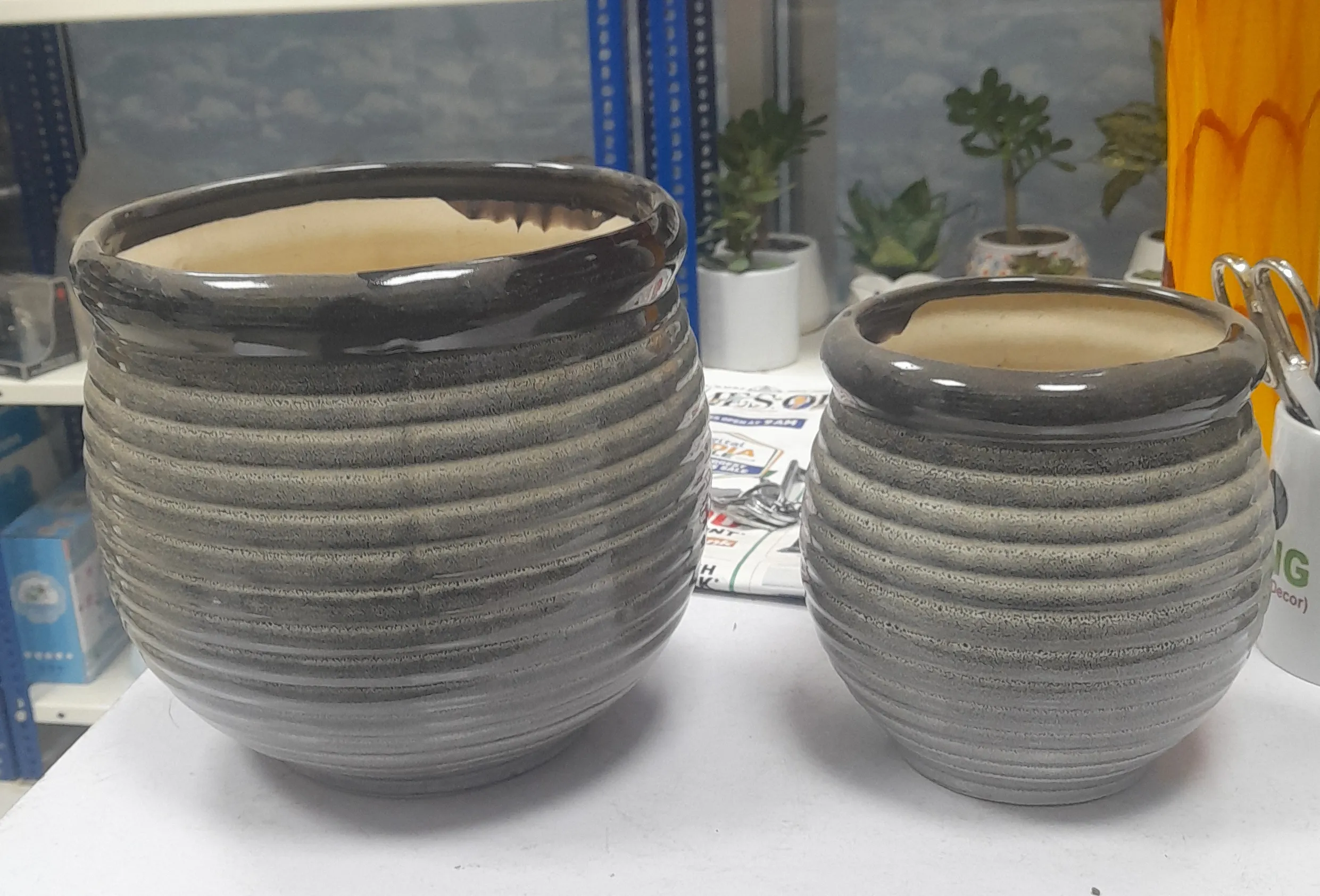Set Of 2 NOS 8" & 6"H view 2