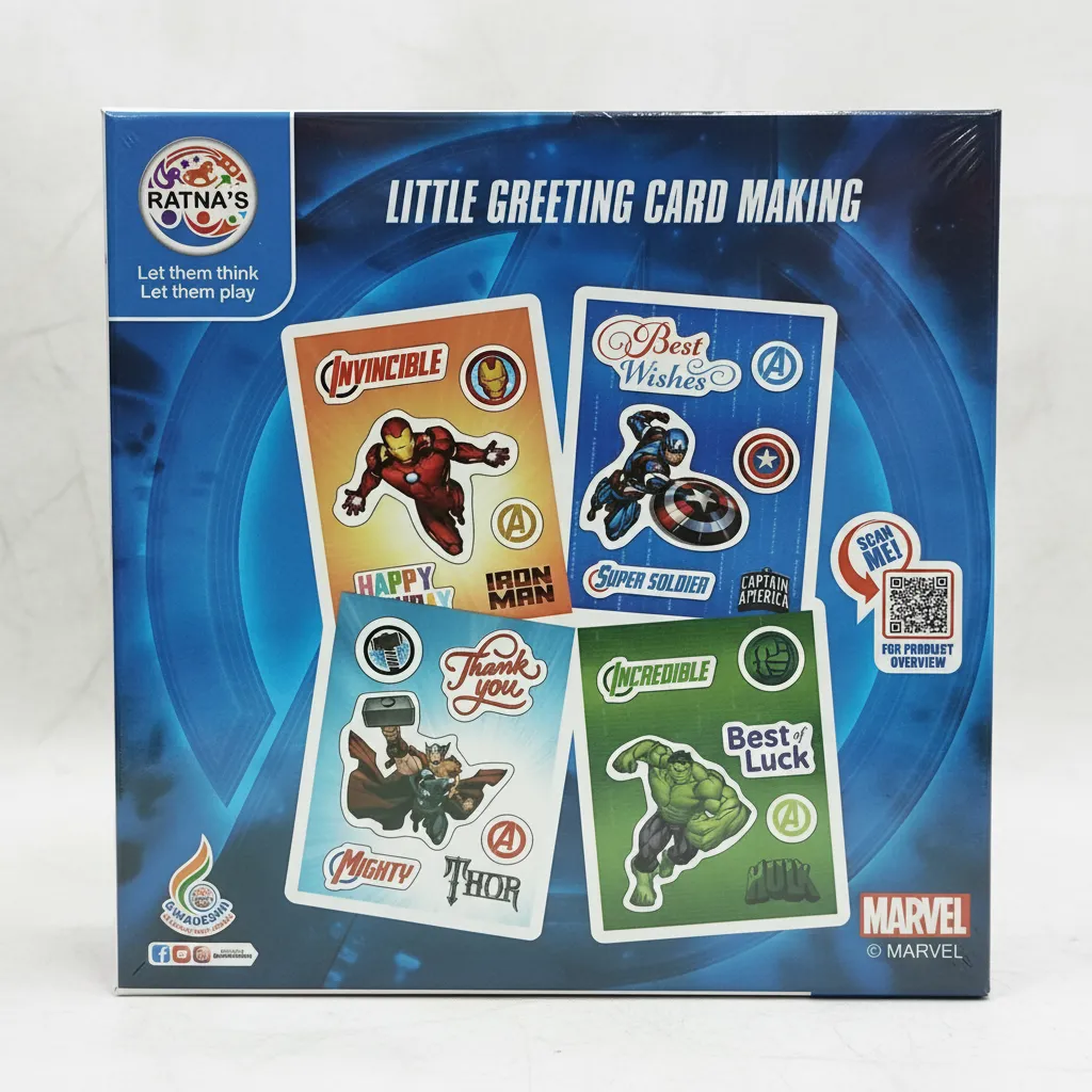 Ratnas Marvel Spider-Man Little Greeting Card Making Kit view 7