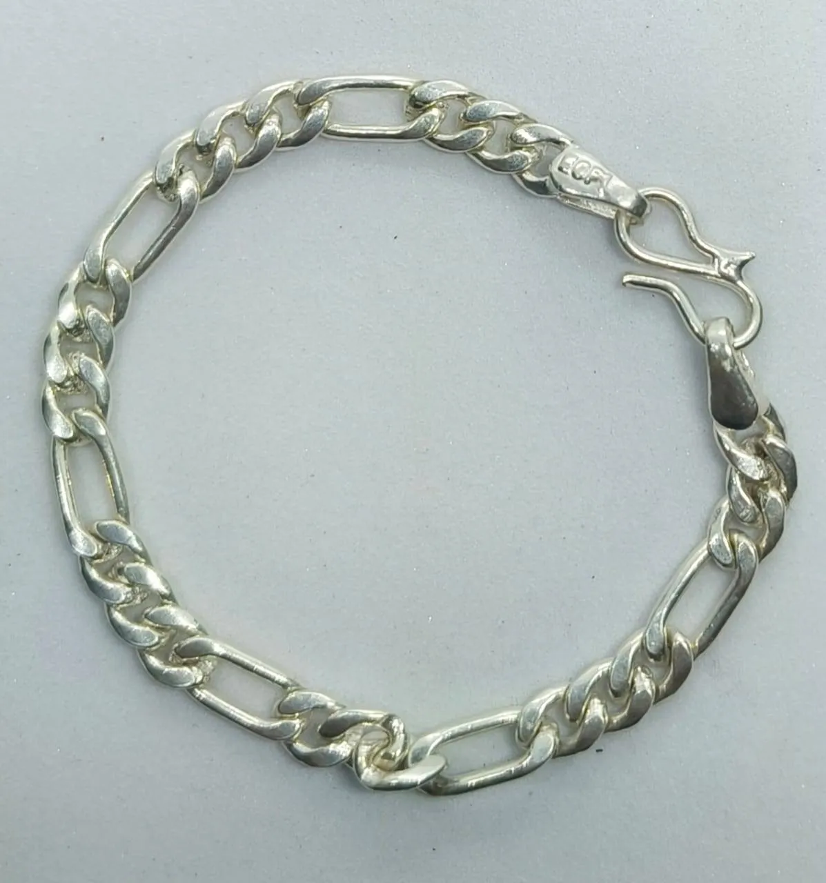 Silver Link Bracelet (AVBR-17) view 3