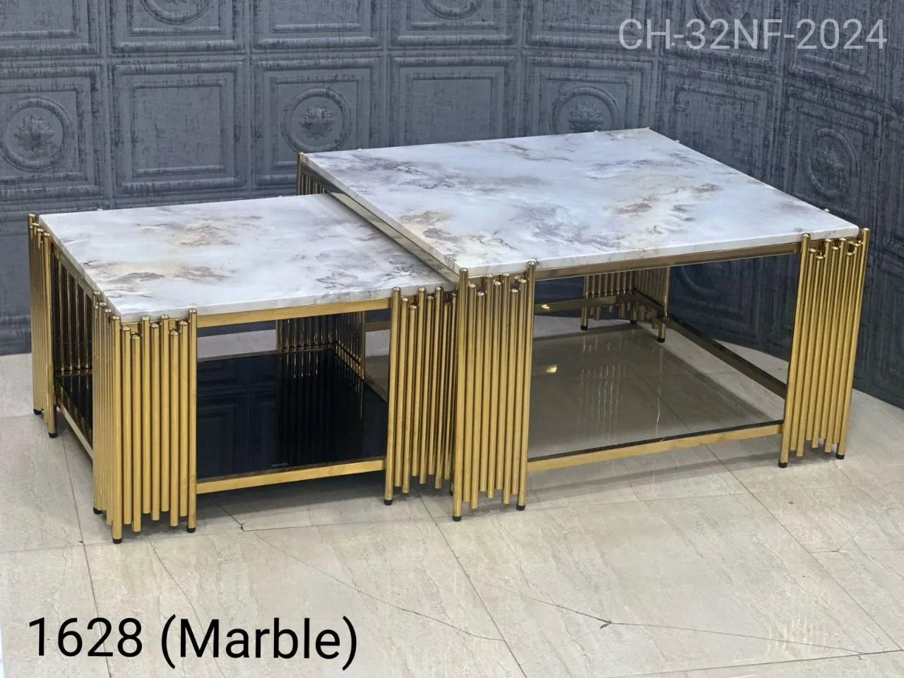 Marble Table Gold
