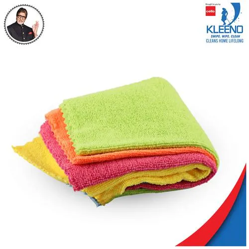 Cello Kleeno Microfiber Multipurpose Cloth 5 Pieces view 2