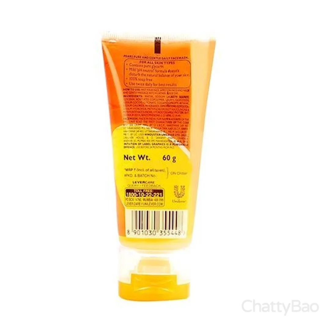 Pears Face Wash - Pure & Gentle Daily Cleansing 60 g view 2