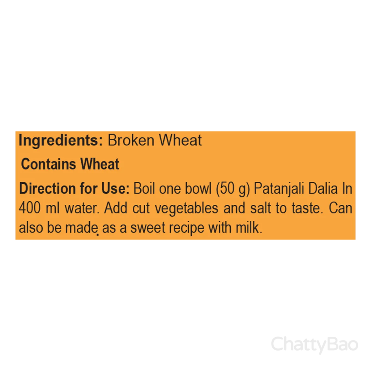Patanjali Dalia 500 g view 5