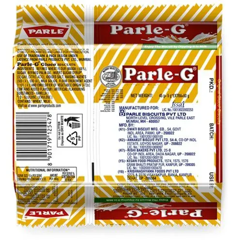 Parle G Glucose Biscuit 75 g view 2