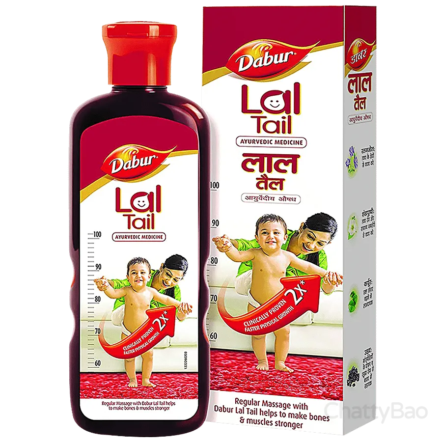 Dabur Lal Tail - Ayurvedic Massage Oil 100 ml view 2